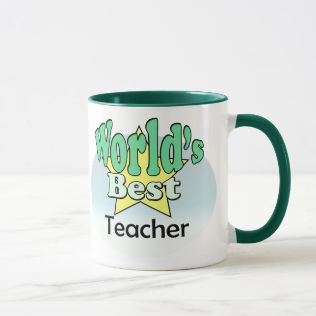 World's Best Teachter Mug (Right)