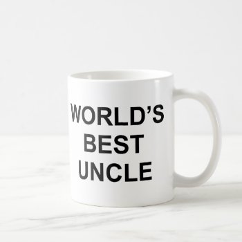 World's Best Uncle Coffee Mug by Smudly at Zazzle