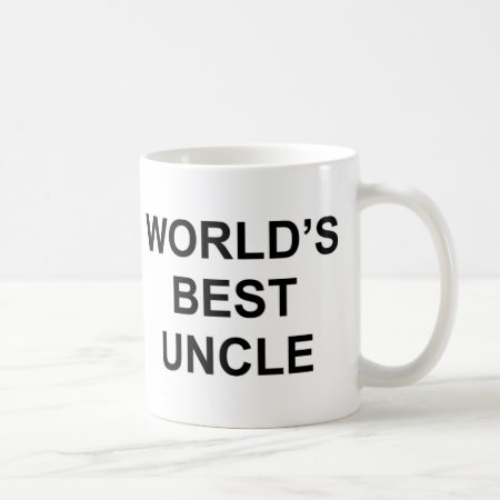 World's Best Uncle Coffee Mug