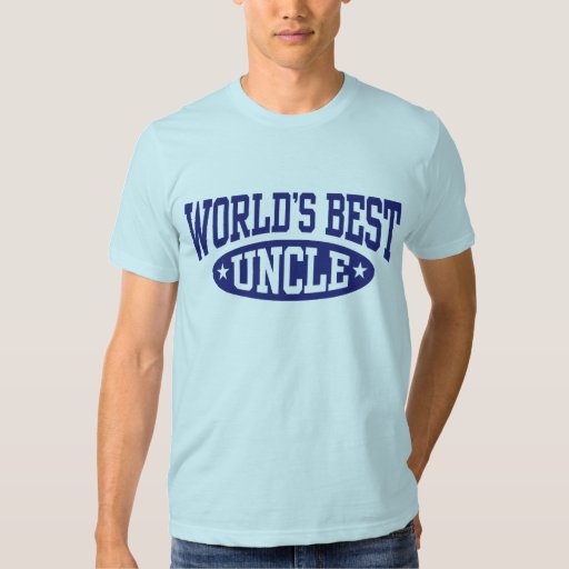 World's Best Uncle T-Shirt | Zazzle