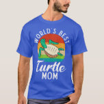 Worlds best urtle Mom Cute Sea urtle Lover Long Sl T-Shirt