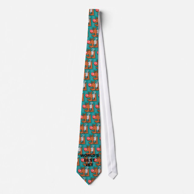 World's Best Vet Dog Tie (Front)