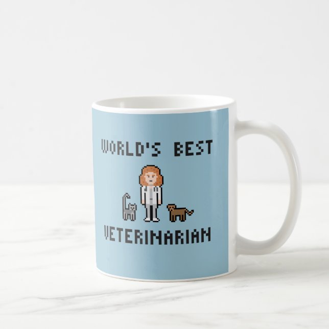 World's Best Veterinarian - Female Version - Mug (Right)