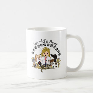 Worlds Best Veterinarian Mugs - No Minimum Quantity