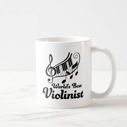 Worlds Best Violin Player or Violinist Coffee Mug