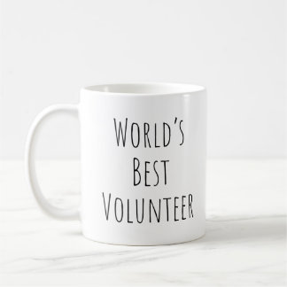 World's Best Volunteer Coffee Mug