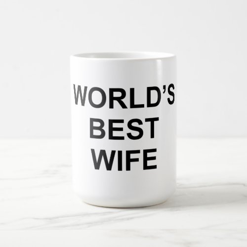 Worlds Best Wife Coffee Mug