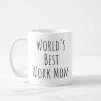 White coffee mug world's best mom