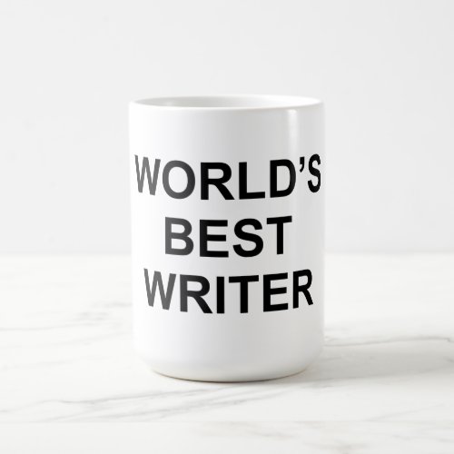 Worlds Best Writer Coffee Mug