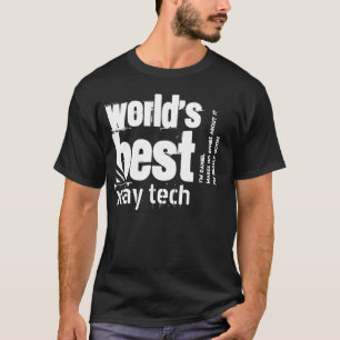 World's Best X-Ray Tech Custom Name V01 T-Shirt