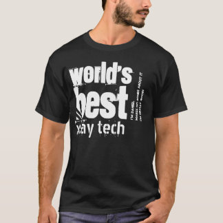 World's Best X-Ray Tech Custom Name V01 T-Shirt