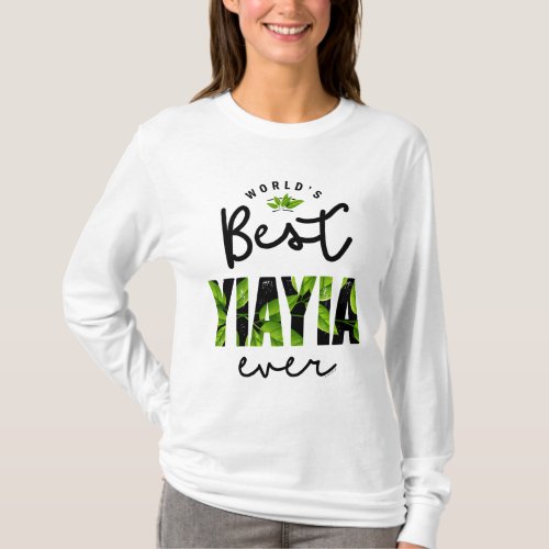 Worlds Best Yiayia Ever T_Shirt