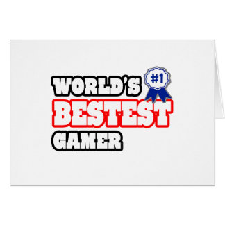 World's Bestest Gamer Cards
