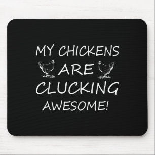 Worlds chicken mom chick mother cute funny mother' mouse pad