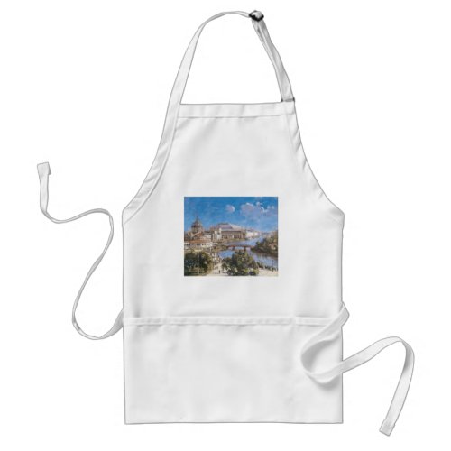 Worlds Colombian Exposition by Theodore Robinson Adult Apron