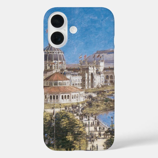 World's Colombian Exposition by Theodore Robinson Case-Mate iPhone Case (Back)