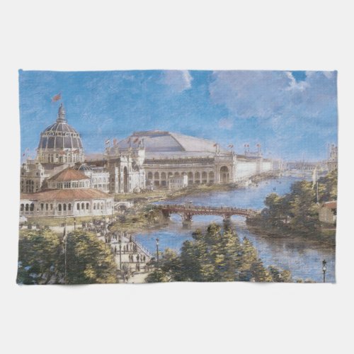 Worlds Colombian Exposition by Theodore Robinson Towel