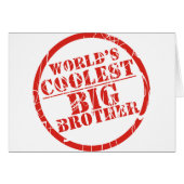 World's Coolest Big Brother (Front Horizontal)