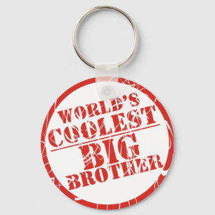World's Coolest Big Brother Keychain