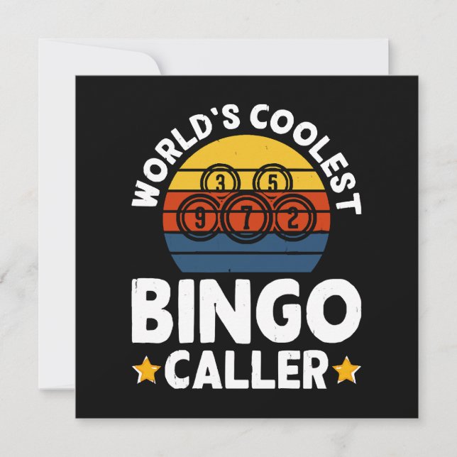 World's Coolest Bingo Caller (Front)