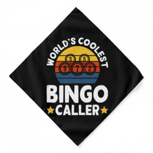 World's Coolest Bingo Caller Bandana