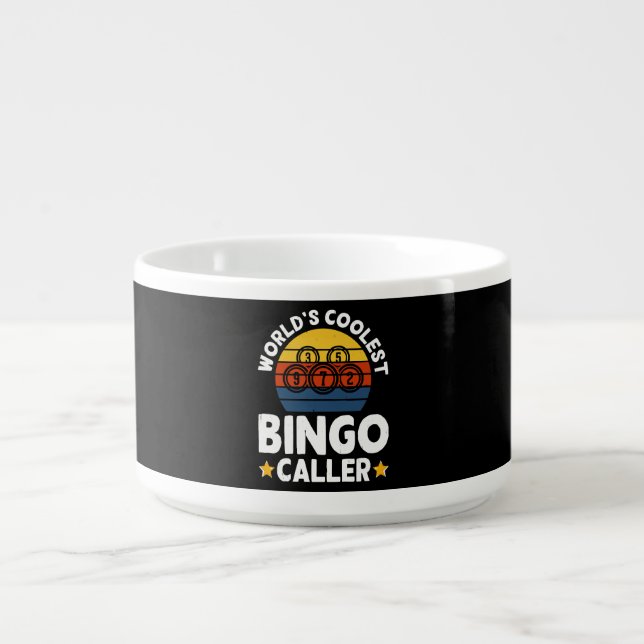 World's Coolest Bingo Caller Bowl (Center)