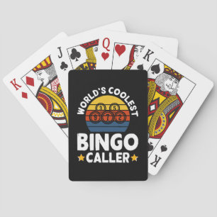 World's Coolest Bingo Caller Poker Cards