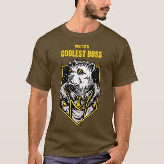 Worlds Coolest Boss T-Shirt