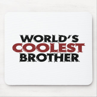 Worlds Coolest Brother Mouse Pad