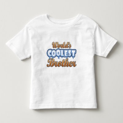 World's Coolest Brother Toddler T-shirt