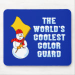 World's Coolest Color Guard Mouse Pad