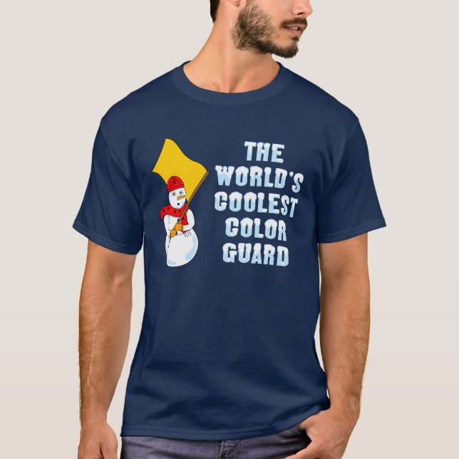 World's Coolest Color Guard T-Shirt (Front)