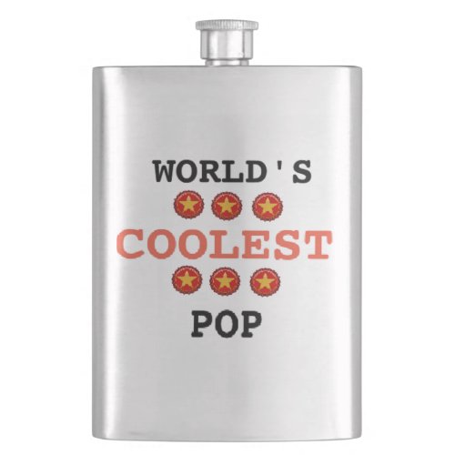 Worlds coolest dad flask