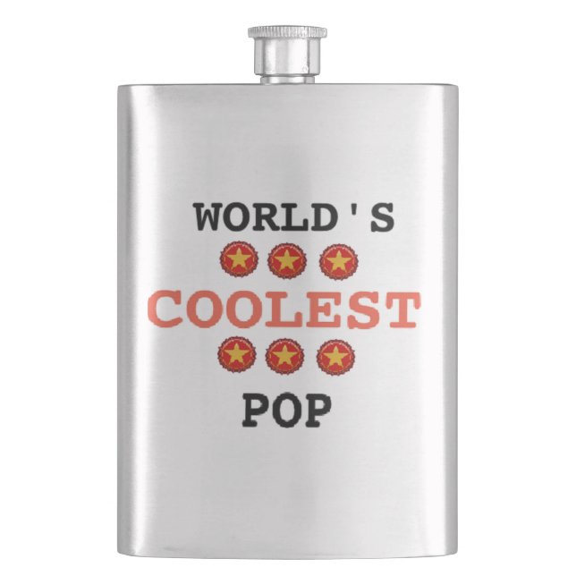 World's coolest dad flask (Front)