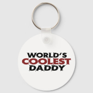 Worlds Coolest Daddy Keychain