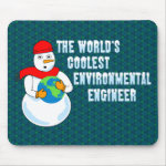 World's Coolest Environmental Engineer Mouse Pad