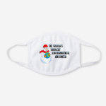 World's Coolest Environmental Engineer White Cotton Face Mask