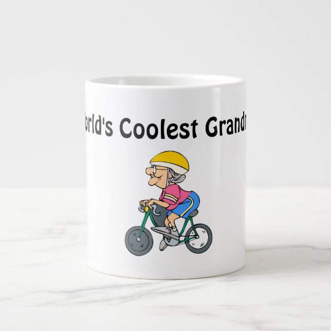 World's Coolest Grandma Giant Coffee Mug (Front)