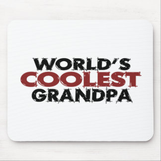 Worlds Coolest Grandpa Mouse Pad
