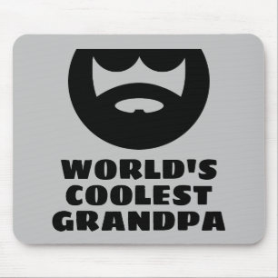 World's Coolest Grandpa mouse pad Birthday gift