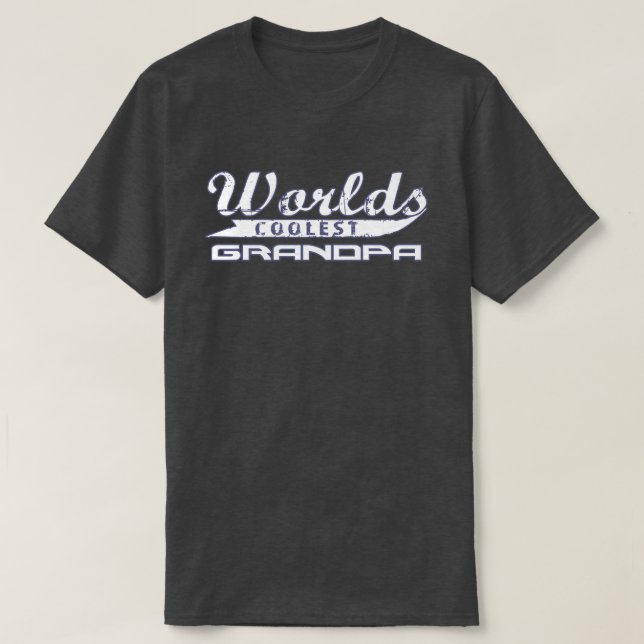 World's Coolest Grandpa T-Shirt (Design Front)