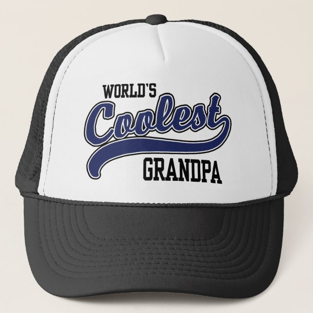 World's Coolest Grandpa Trucker Hat (Front)