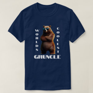 Worlds Coolest Gruncle Bear T-Shirt