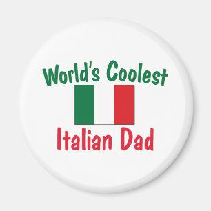 World's Coolest Italian Dad Magnet