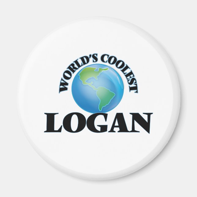 World's Coolest Logan Magnet (Front)