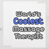 World's Coolest Massage Therapist (Front/Back)