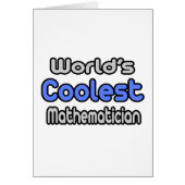 World's Coolest Mathematician (Front)