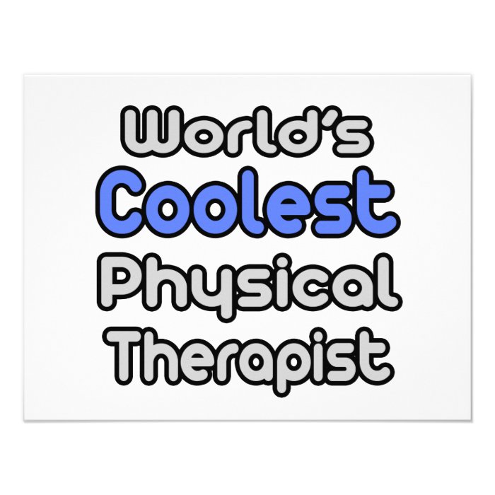 World's Coolest Physical Therapist Invite