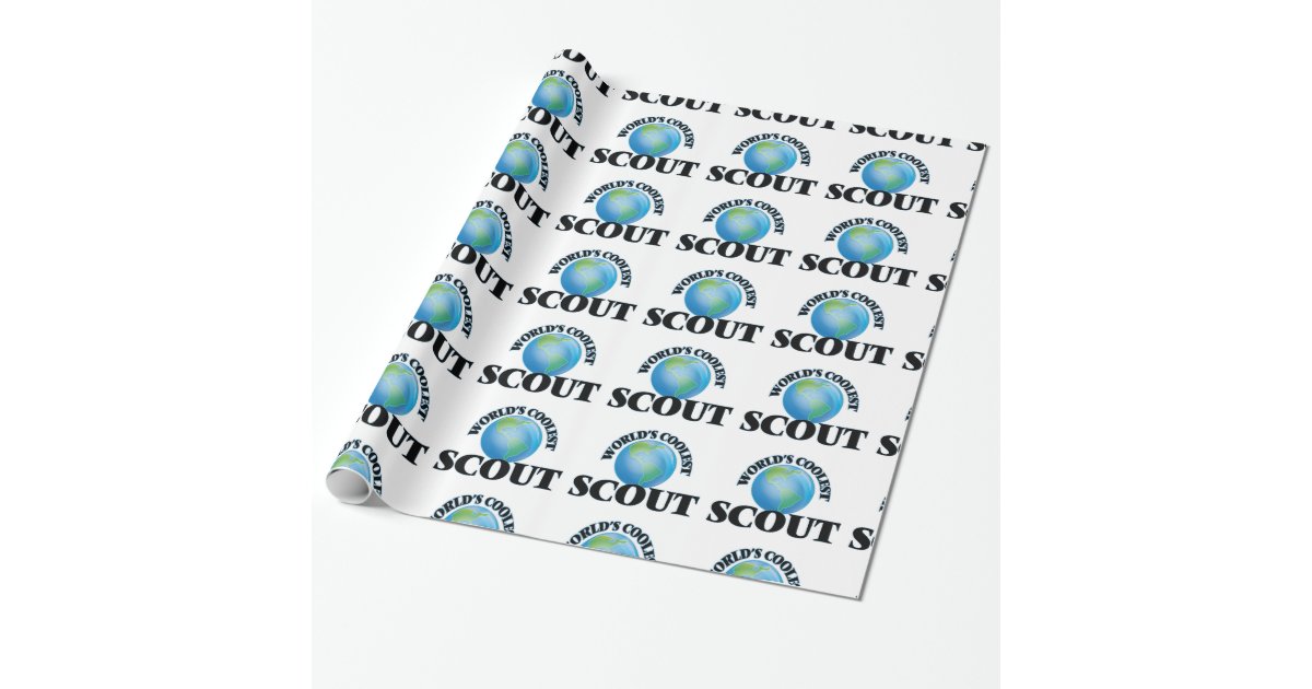 World's coolest Scout Wrapping Paper Zazzle