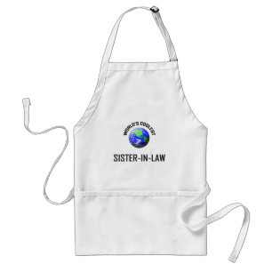 World's Coolest Sister-in-Law Adult Apron